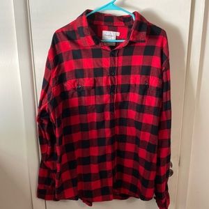 Goodfellow XXL red flannel